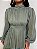 Vestido Curto Boho Boêmia Verde - Imagem 2