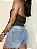 Short Jeans Lya Destroyed Lavagem Clara - Imagem 5
