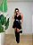 Túnica Boho Babados Leona Preta - Imagem 7