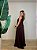Vestido/Túnica Longo Eloah Marrom - Imagem 4
