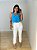 Bata Boho Babados Lily Azul - Imagem 2