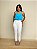 Bata Boho Babados Lily Azul - Imagem 6