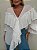 Camisa Bata Angelina Babados Branca - Imagem 3