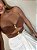 Body Paula Tomara Que Caia Marrom - Imagem 1