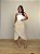 Saia Midi Envelope Luiza Bege - Imagem 3