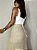 Saia Midi Envelope Luiza Bege - Imagem 7