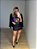 T-shirt Fit Estampada Mangão Roxo Farm - Imagem 4