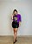 T-shirt Fit Estampada Mangão Roxo Farm - Imagem 8