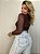 Blusa Tule Laura Marrom - Imagem 9