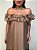 Vestido Longo Helena Bege - Imagem 2