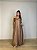 Vestido Longo Helena Bege - Imagem 6