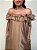 Vestido Longo Helena Bege - Imagem 7