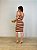Vestido Midi Tricot Modal Duda Telha/Branco - Imagem 5