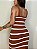 Vestido Midi Tricot Modal Duda Telha/Branco - Imagem 6