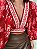 Blusa Franzida Estampada Amalfi Farm - Imagem 3