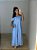 Vestido Longo Helena Azul - Imagem 5