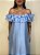 Vestido Longo Helena Azul - Imagem 4