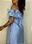 Vestido Longo Helena Azul - Imagem 7