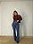 Body Tule Drapeado Gisele Marrom - Imagem 3