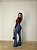 Body Tule Drapeado Gisele Marrom - Imagem 4