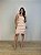 Vestido Midi Tricot Modal Duda Bege/Branco - Imagem 1