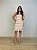 Vestido Midi Tricot Modal Duda Bege/Branco - Imagem 3