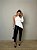 Blusa Assimétrica Nula Manga Chile Off White - Imagem 5