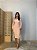 Vestido Midi Tricot Modal Anita Bege Rosê - Imagem 3