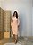 Vestido Midi Tricot Modal Anita Bege Rosê - Imagem 5