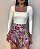 Short Saia Estampado Floresta De Sonho Farm - Imagem 2