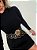 Cinto Couro Boho Preto - Imagem 1