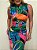 Vestido Pregas Estampado Fantasia Farm - Imagem 5