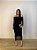 Vestido Midi Tule Ivete Preto - Imagem 1