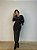 Vestido Midi Tule Eloah Pedrinhas Preto - Imagem 1