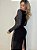 Vestido Midi Tule Eloah Pedrinhas Preto - Imagem 14