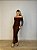 Vestido Midi Tule Ivete Marrom - Imagem 9