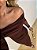 Vestido Midi Tule Ivete Marrom - Imagem 6