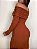 Vestido Midi Tricot Modal Anita Caramelo - Imagem 7