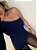 Blusa Assimétrica Nula Manga Chile Azul Marinho - Imagem 1