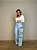 Calça Jeans Cargo Austrália Clara - Imagem 1