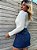 Short Saia Jeans Malu - Imagem 9