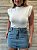 Blusa Muscle Tee Dora Off White - Imagem 6