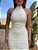 Vestido Midi Drapeado Virgínia Off White - Imagem 2