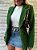 Maxi Blazer Alfaiataria Isabela Verde Folha - Imagem 3