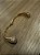 Bracelete Aberto Dourado Strass - Imagem 7