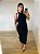 Vestido Midi Drapeado Virgínia Preto - Imagem 6