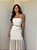 Cinto Couro Tachas Off White - Imagem 2