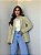 Maxi Blazer Alfaiataria Helena Verde - Imagem 1