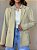 Maxi Blazer Alfaiataria Helena Verde - Imagem 3