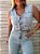 Colete Cropped Teresa Jeans Claro - Imagem 8
